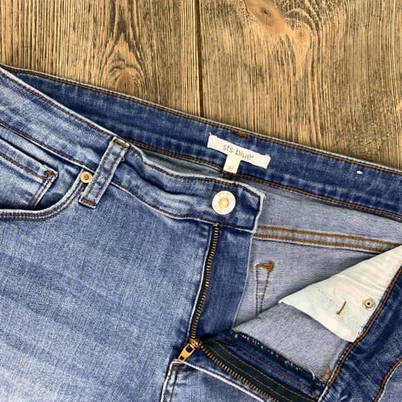 SOLD! STS Blue Becca Bermuda Denim Cutoff Shorts - Picture 6 of 12